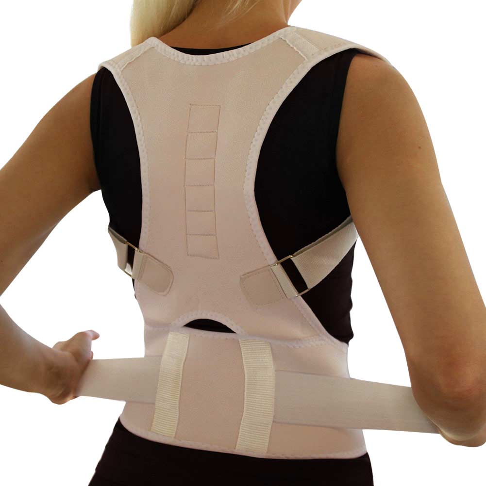 Magnetic Therapy Posture Corrector. Brace, shoulder, back supporter belt