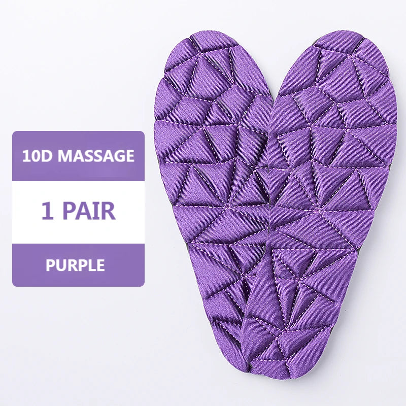 Memory Foam Orthopedic Insoles For Shoes Women Men Flat Feet Arch Support Massage Plantar Fasciitis Sports Pad