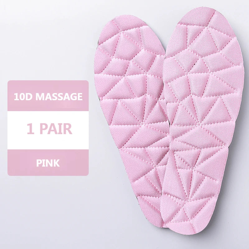 Memory Foam Orthopedic Insoles For Shoes Women Men Flat Feet Arch Support Massage Plantar Fasciitis Sports Pad