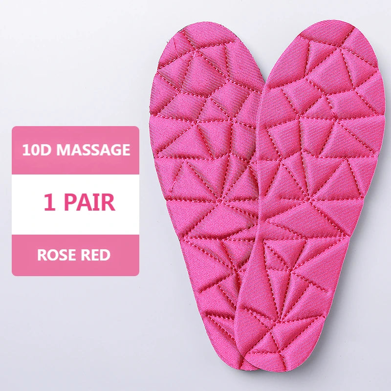 Memory Foam Orthopedic Insoles For Shoes Women Men Flat Feet Arch Support Massage Plantar Fasciitis Sports Pad