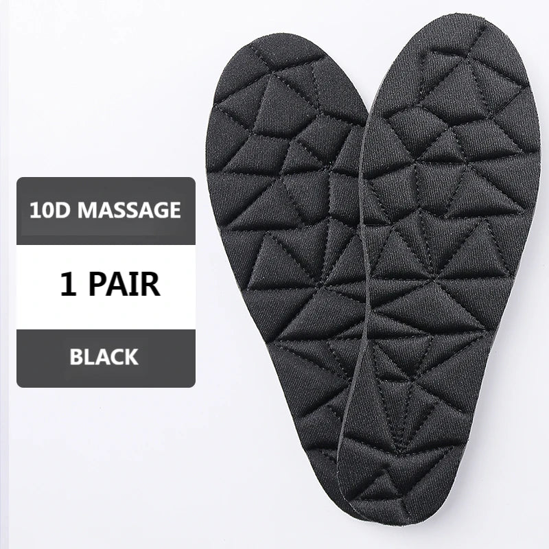 Memory Foam Orthopedic Insoles For Shoes Women Men Flat Feet Arch Support Massage Plantar Fasciitis Sports Pad