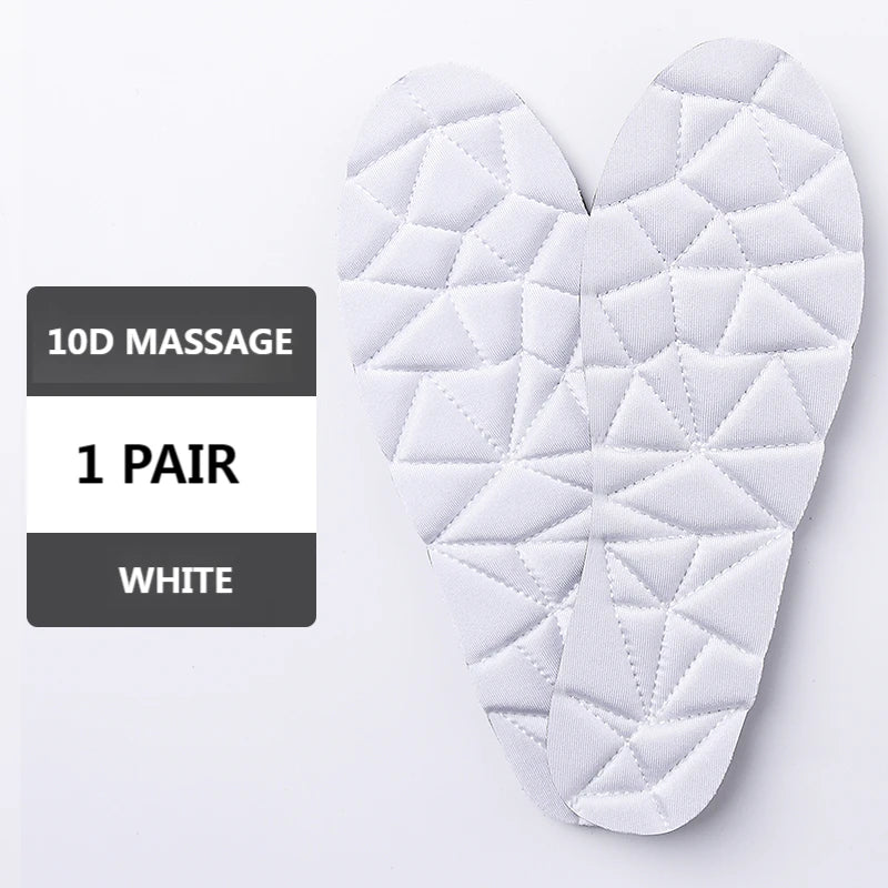 Memory Foam Orthopedic Insoles For Shoes Women Men Flat Feet Arch Support Massage Plantar Fasciitis Sports Pad