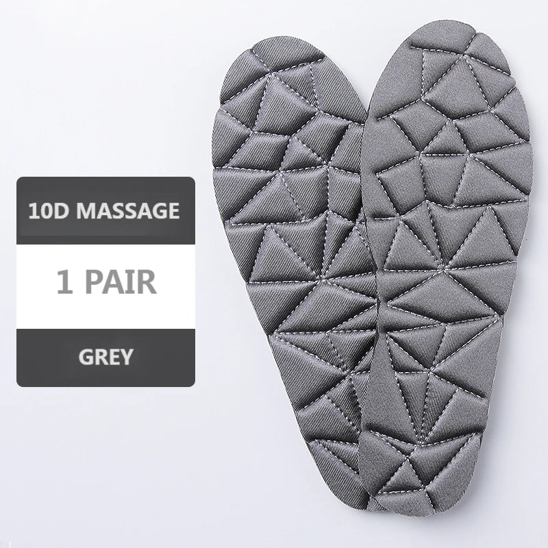 Memory Foam Orthopedic Insoles For Shoes Women Men Flat Feet Arch Support Massage Plantar Fasciitis Sports Pad