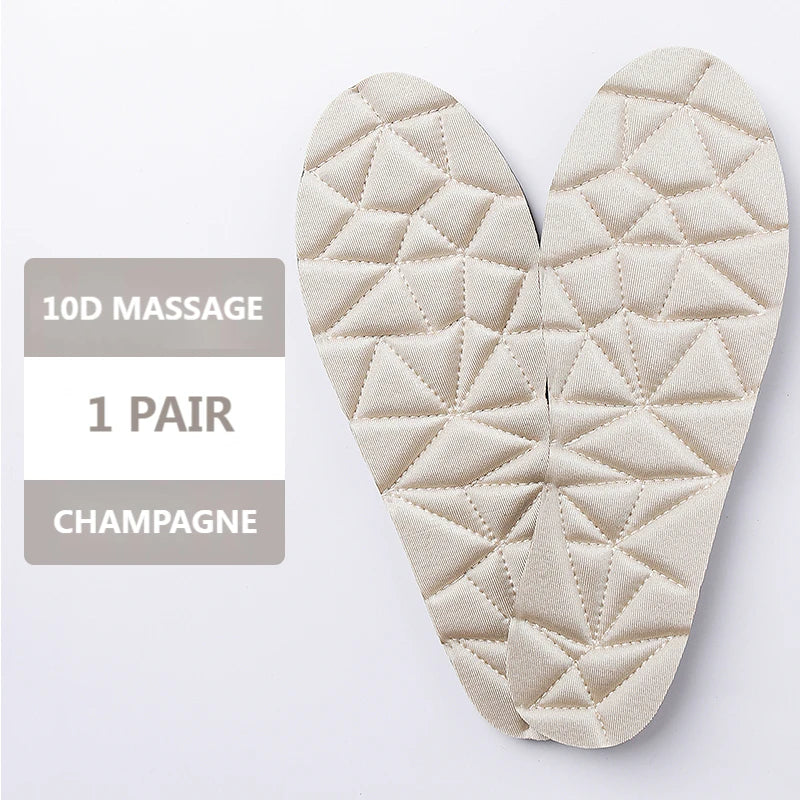 Memory Foam Orthopedic Insoles For Shoes Women Men Flat Feet Arch Support Massage Plantar Fasciitis Sports Pad